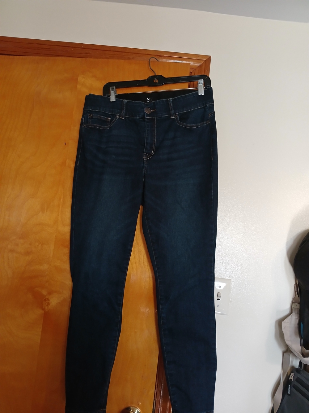 Classic Indigo Skinny Jeans for Women - Dark Indigo
